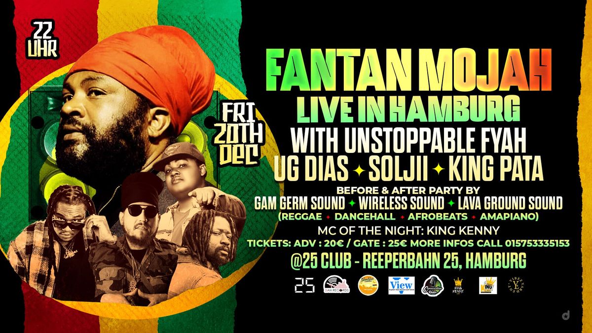 Fantan Mojah Live In Hamburg 