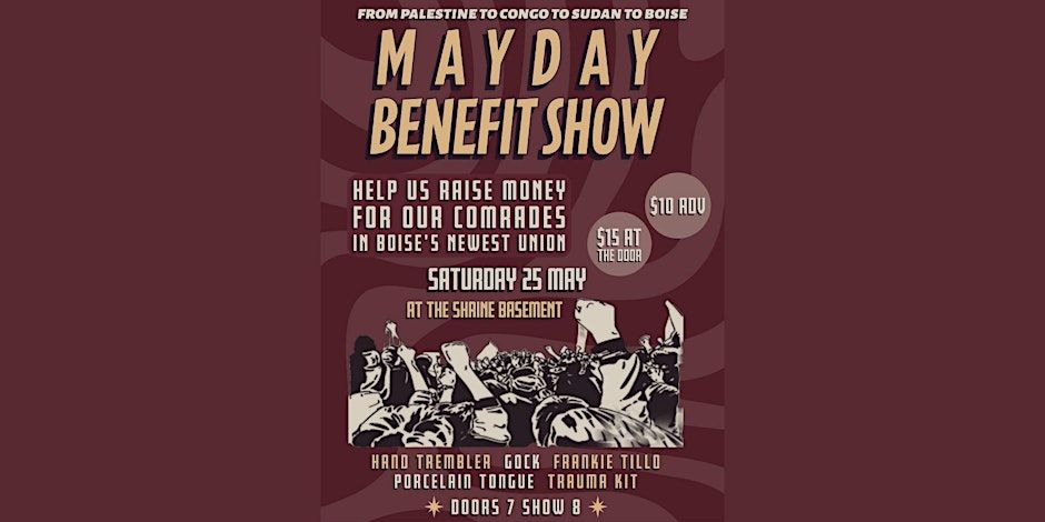 MAYDAY BENEFIT SHOW