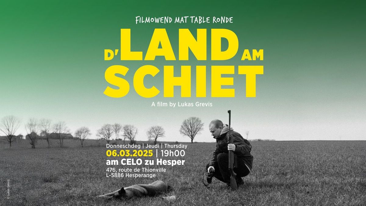 "D'Land am Schiet" projection et d\u00e9bat 6 mars 2025