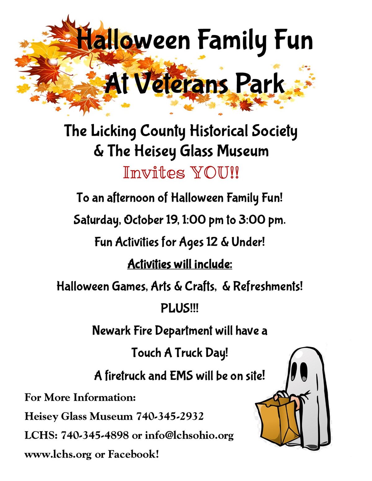 Halloween Family Fun At Veterans Park