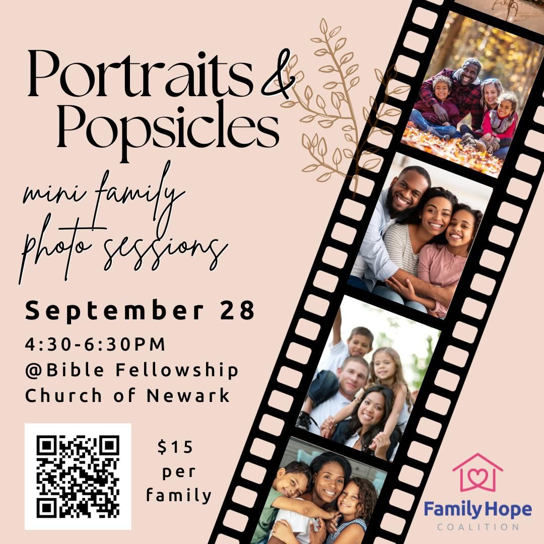 Portraits & Popsicles mini photo session