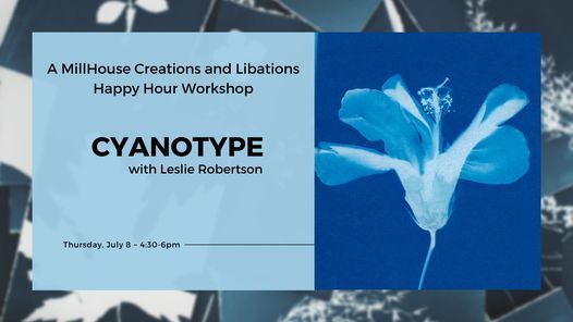 Cyanotype - A Creations and Libations Happy Hour Workshop