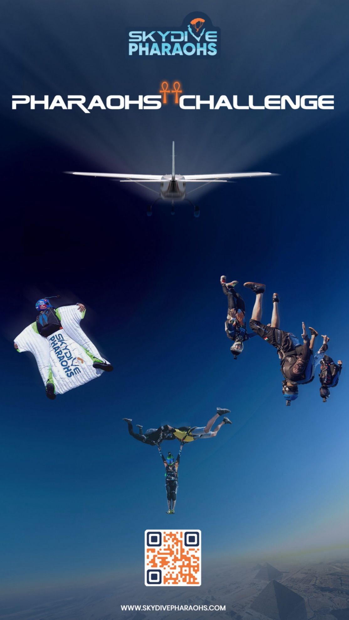 \u00c9gyptien Skydiving Adventure Skydive Pharahos 