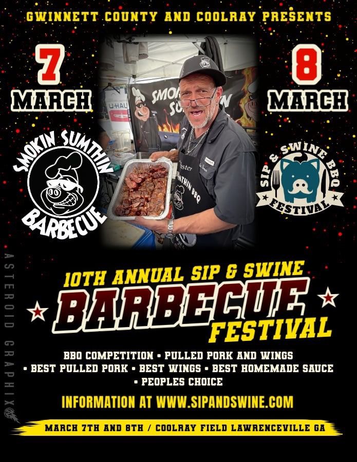 Sip & Swine BBQ competition 