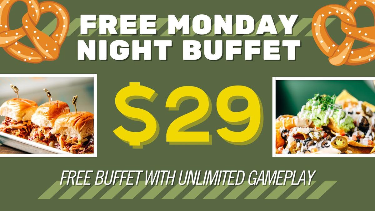 FREE Monday Night Buffet