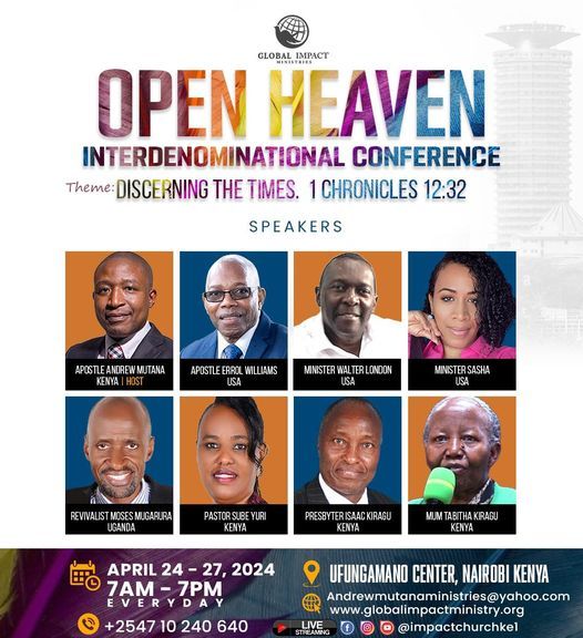 Open heaven conference 2024