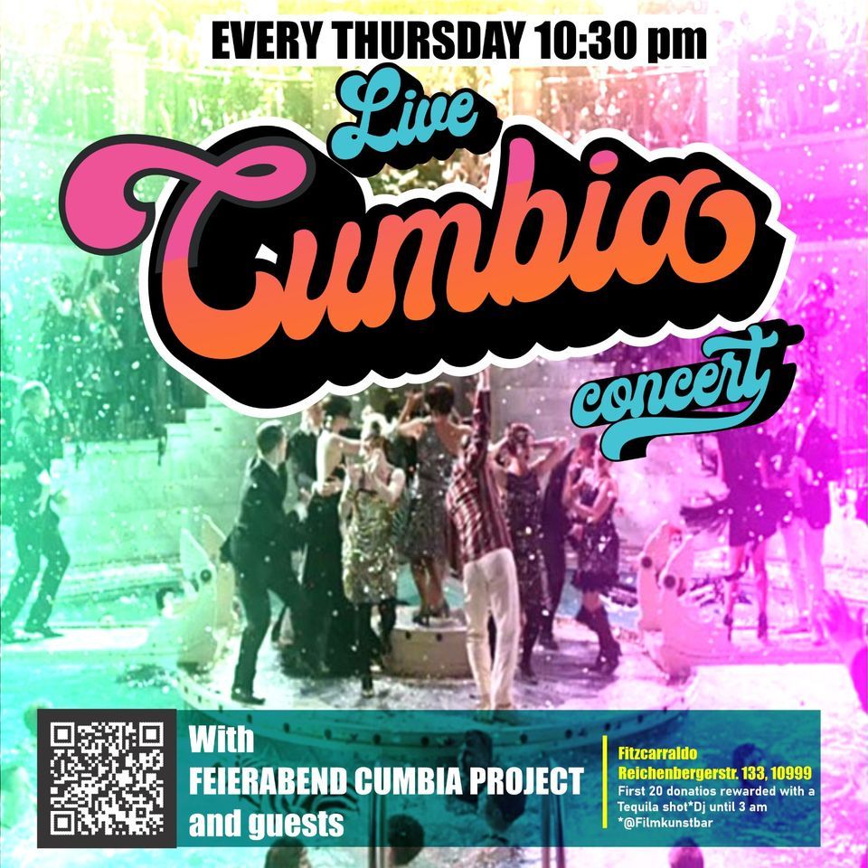 Cumbia Special Night @ Fitzcarraldo! 18.04.2024 -10:15pm
