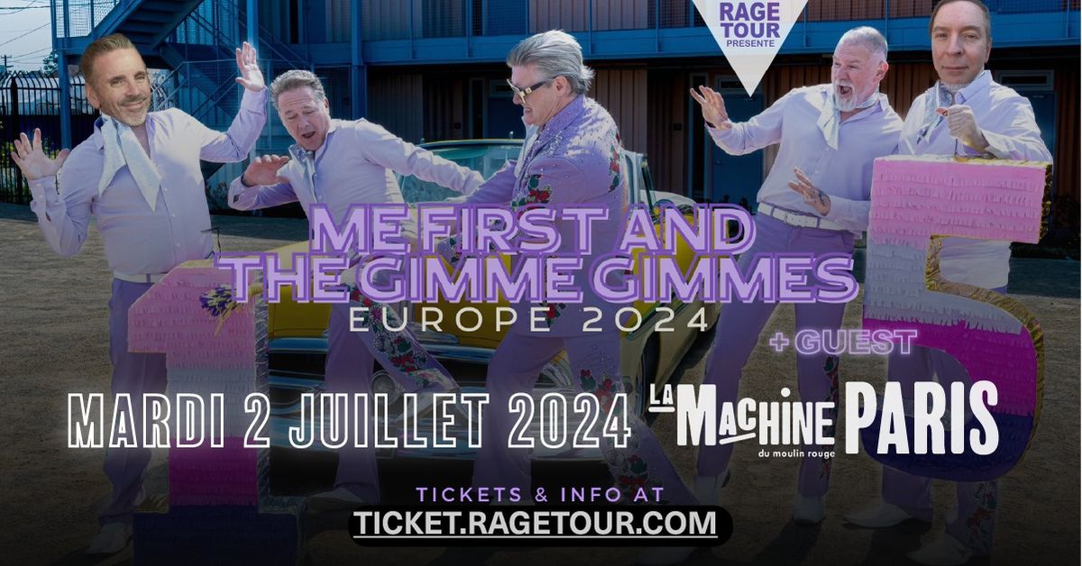 ME FIRST AND THE GIMME GIMMES + GUEST - PARIS - 02\/07