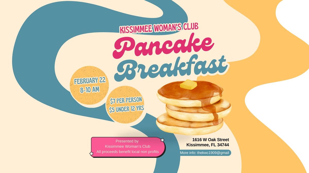 Kissimmee Woman's Club Pancake Breakfast Fundraiser