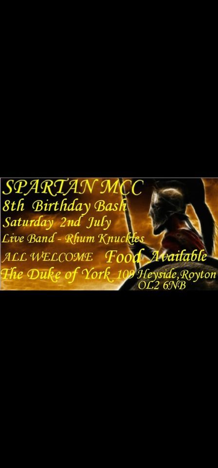 SPARTAN MCC 8TH ANNIVERSARY PARTY