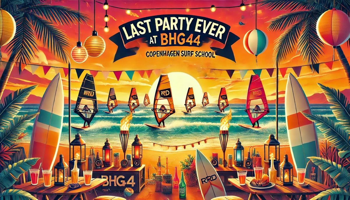 LAST PARTY EVER AT BHG44 - COPENHAGEN SURF SCHOOL SUMMERPARTY!! 