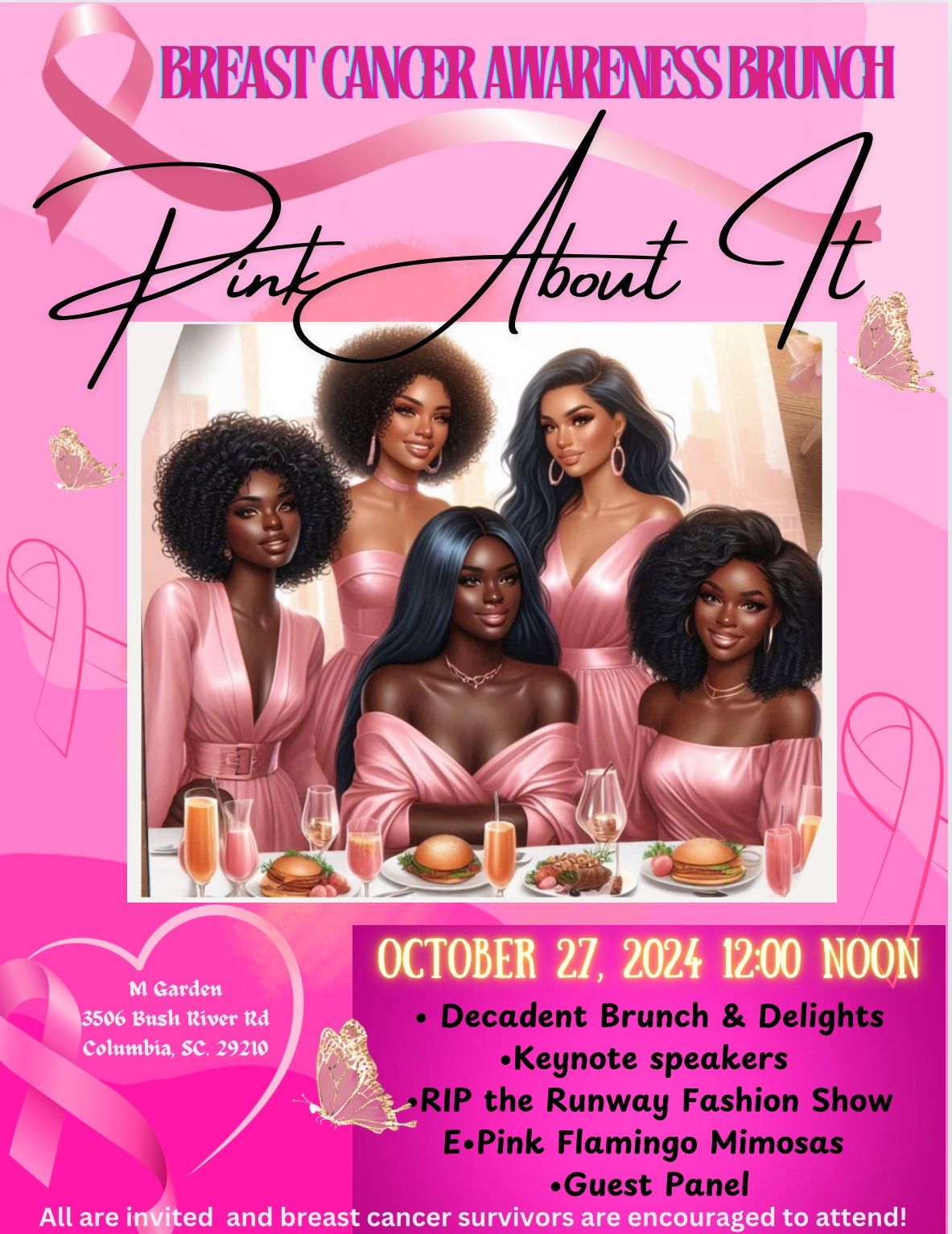 Pink About It! Breast Cancer Awareness Brunch 