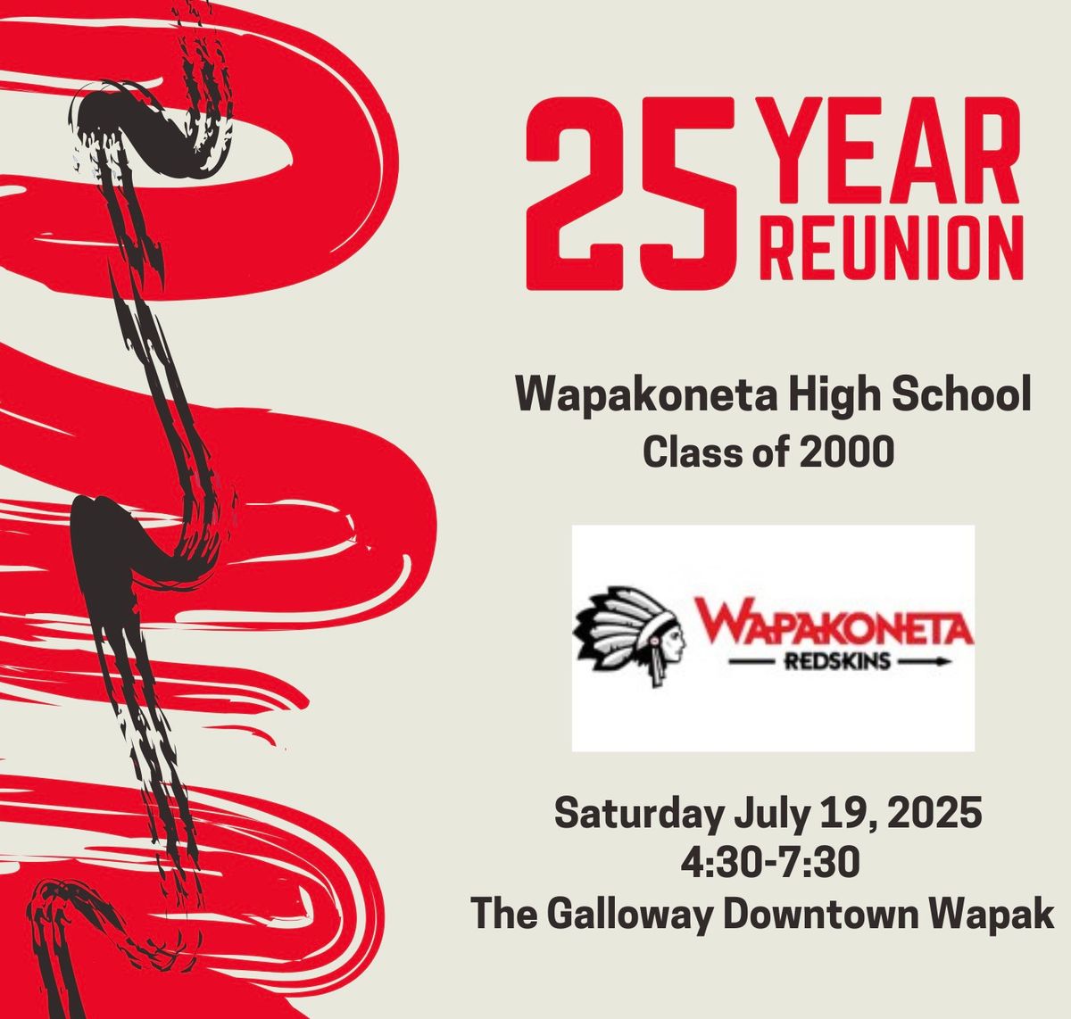 Class of 2000 25 Year Reunion 