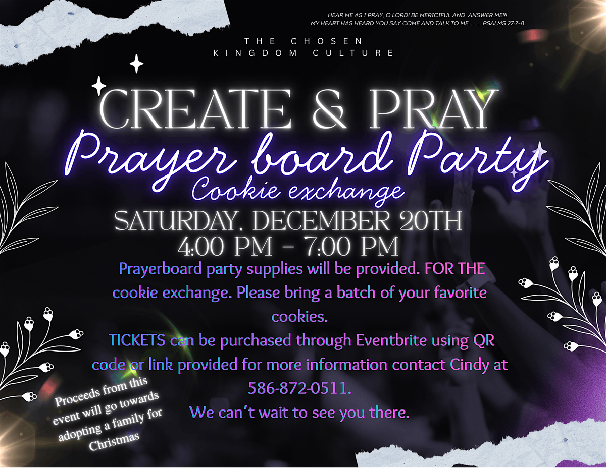 Create & Pray : The Chosen  Kingdom Culture Party