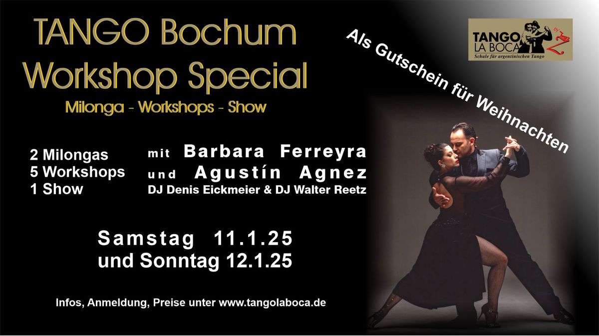 Workshops Event mit Barbara Ferreyra und Agustin Agnez