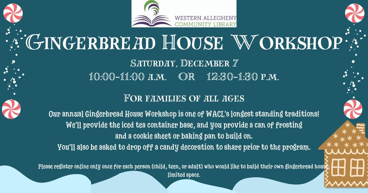 Gingerbread House Workshop