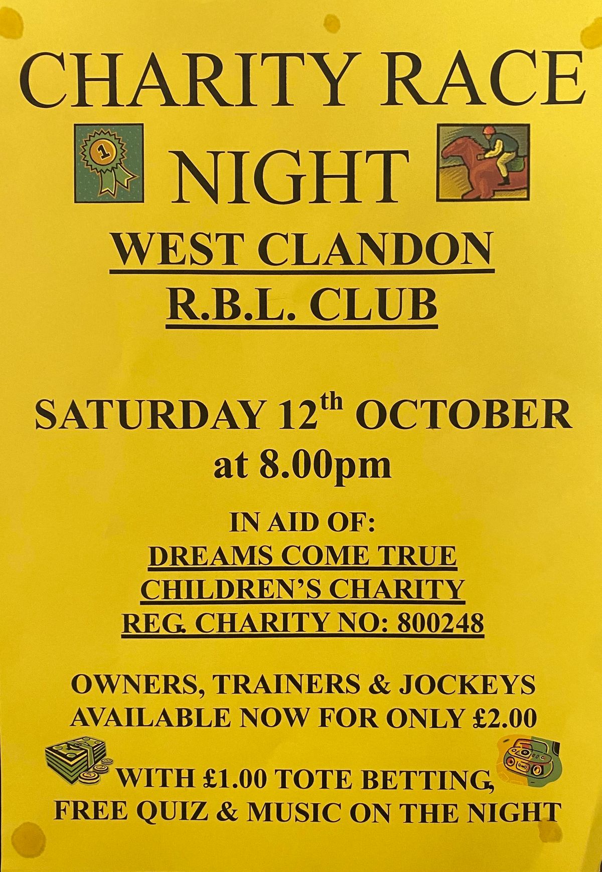 Charity Race Night 