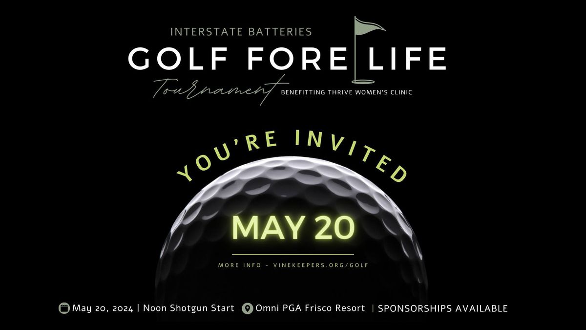 Golf Fore Life Tournament