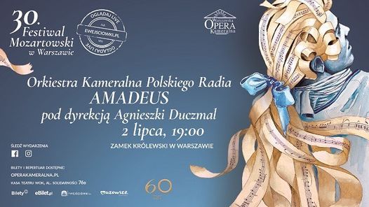30. Festiwal Mozartowski w Warszawie: Orkiestra Kameralna Polskiego Radia AMADEUS