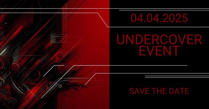 Undercover Techno Event - Noce Krk - 04\/04\/25