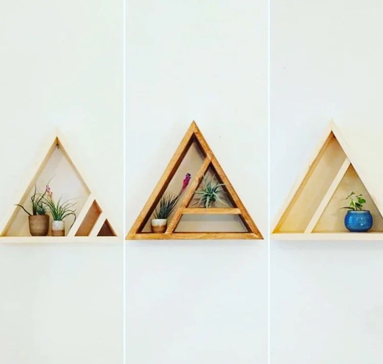 Sat 11\/23, Intro to Wood & the Woodshop: Triangle Shelf Project, 11-1PM