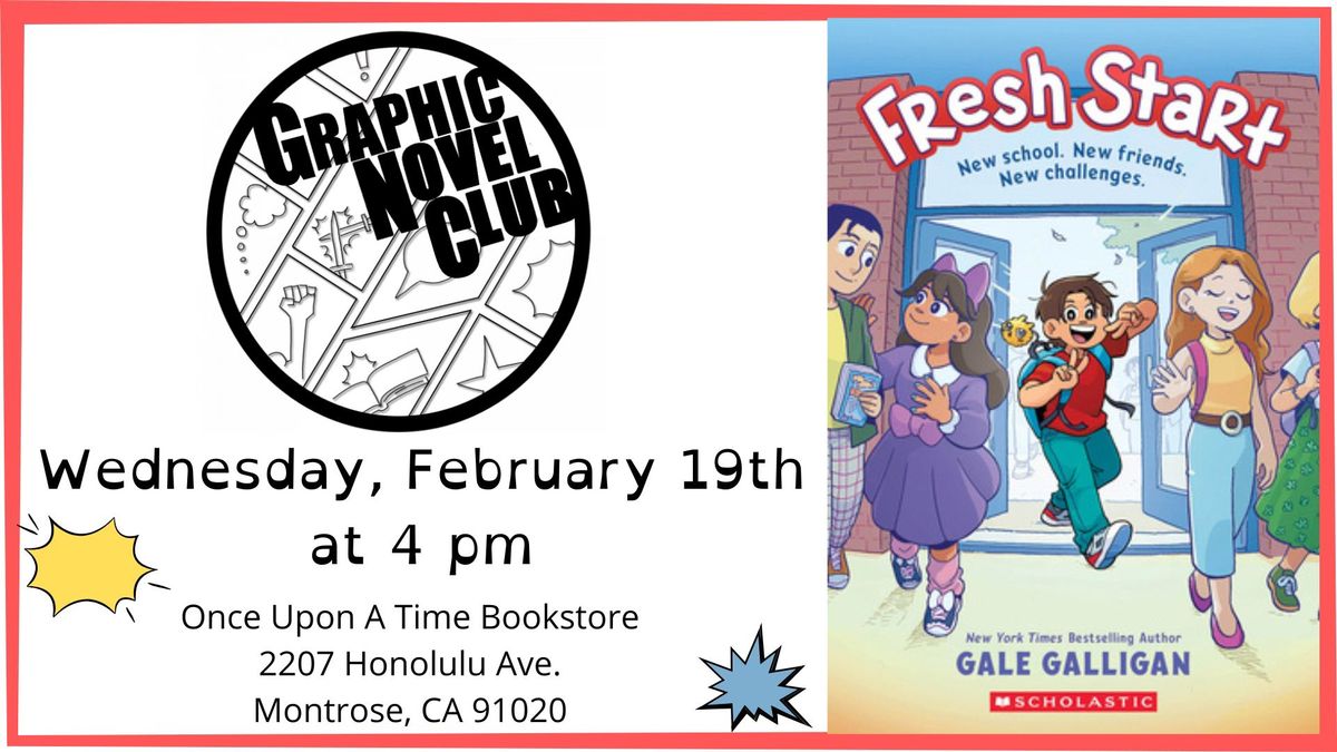 Graphic Novel Club: Fresh Start by Gale Galligan