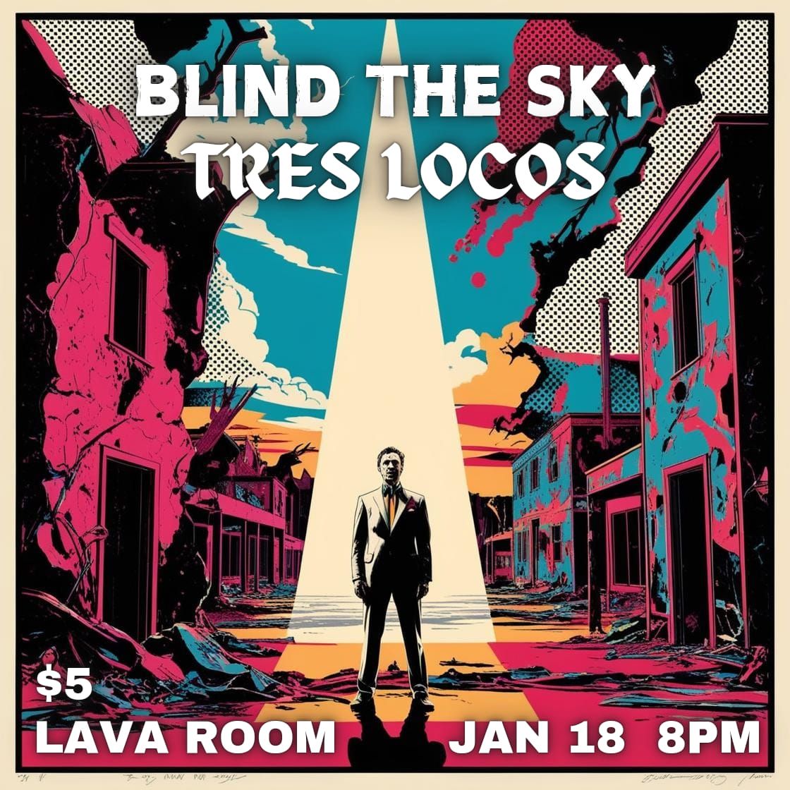 Blind The Sky & Tres Locos Live at The Lava Room!