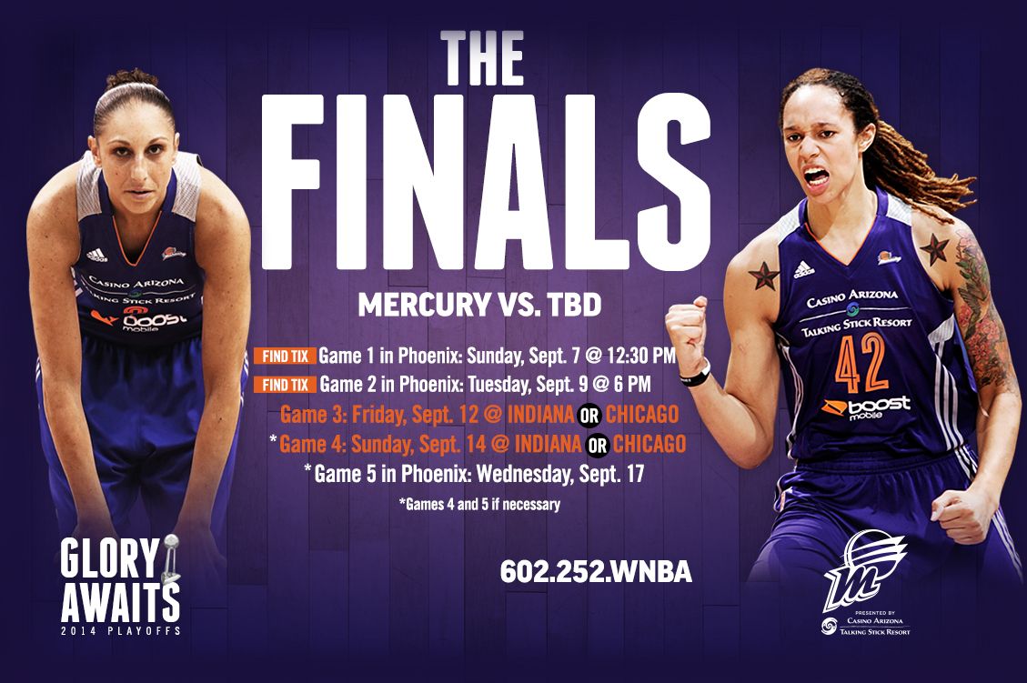 WNBA Finals - TBD at Phoenix Mercury