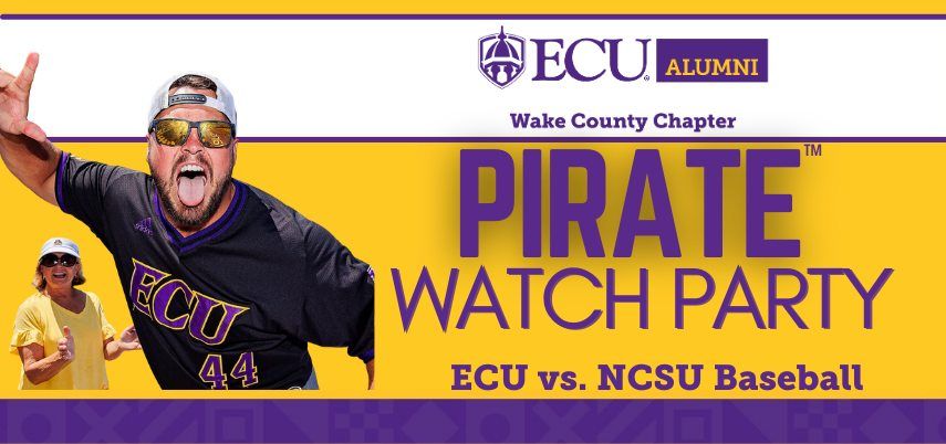 ECU vs. NCSU Baseball Watch Party: Wake County Chapter