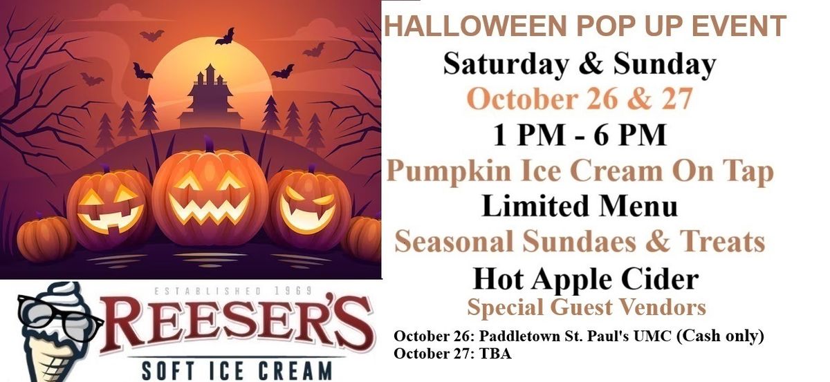 Halloween Ice Cream Pop Up