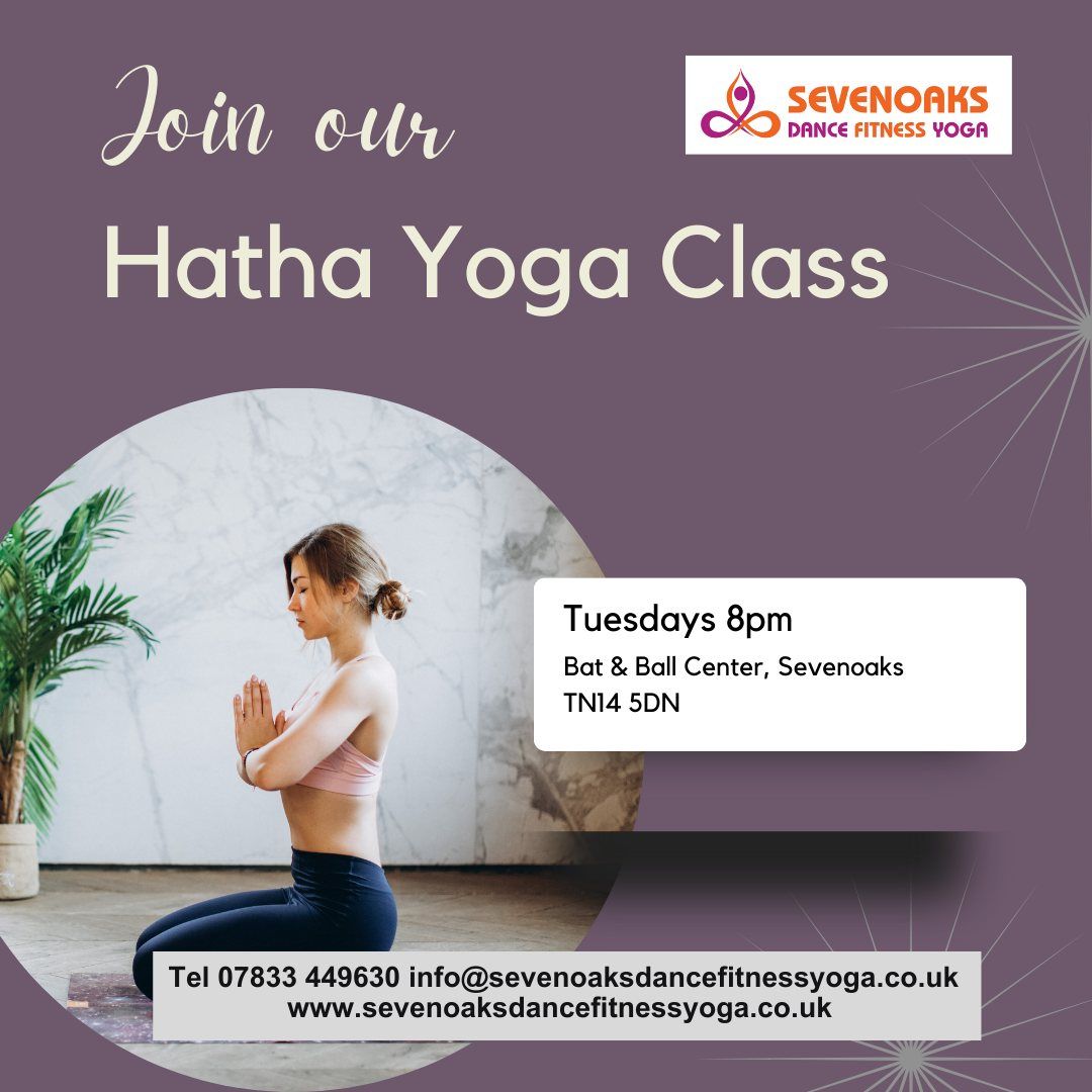 Gentle Hatha Yoga Tue 8pm  @bat&ballcenter Sevenoaks