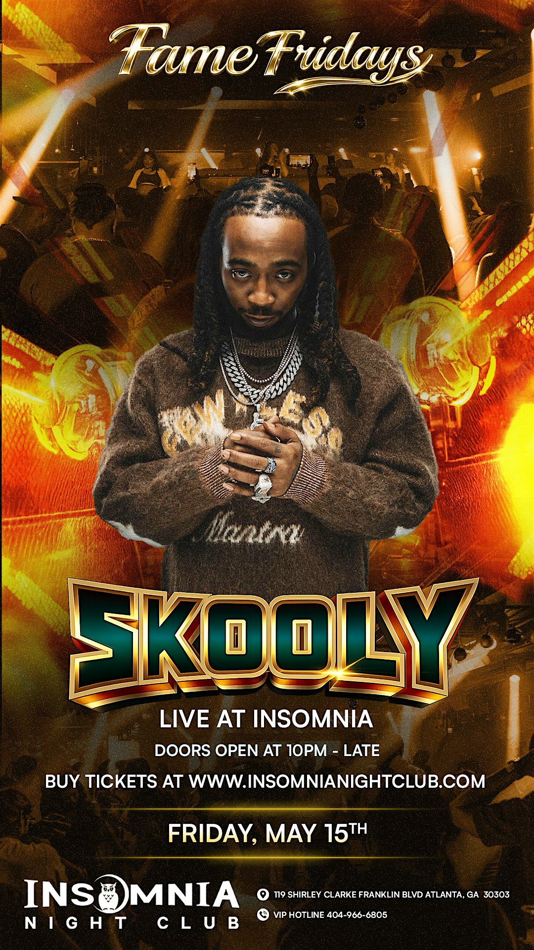Fame Fridays: SKOOLY Live at Insomnia