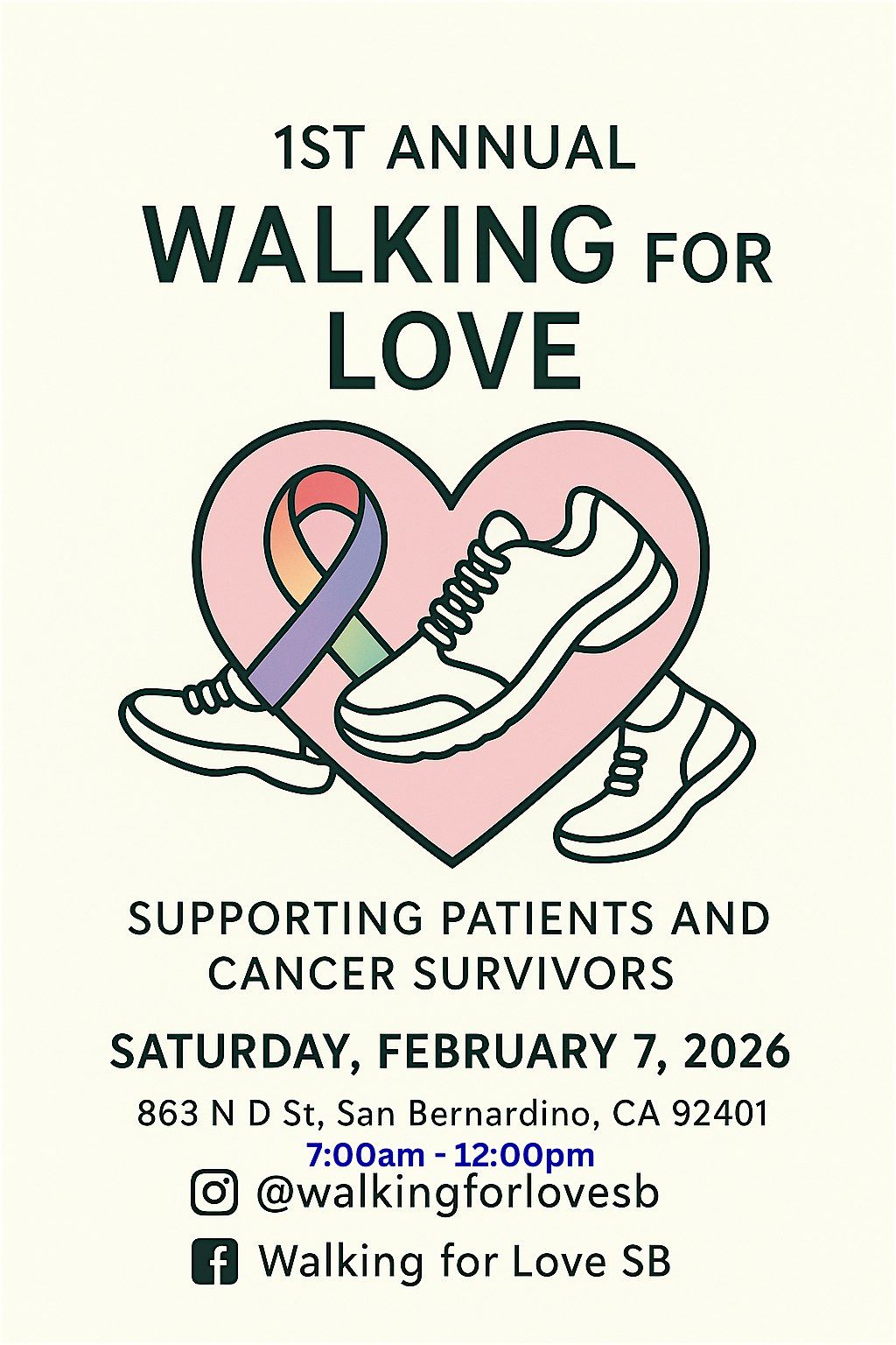 First Annual Walking for Love SB