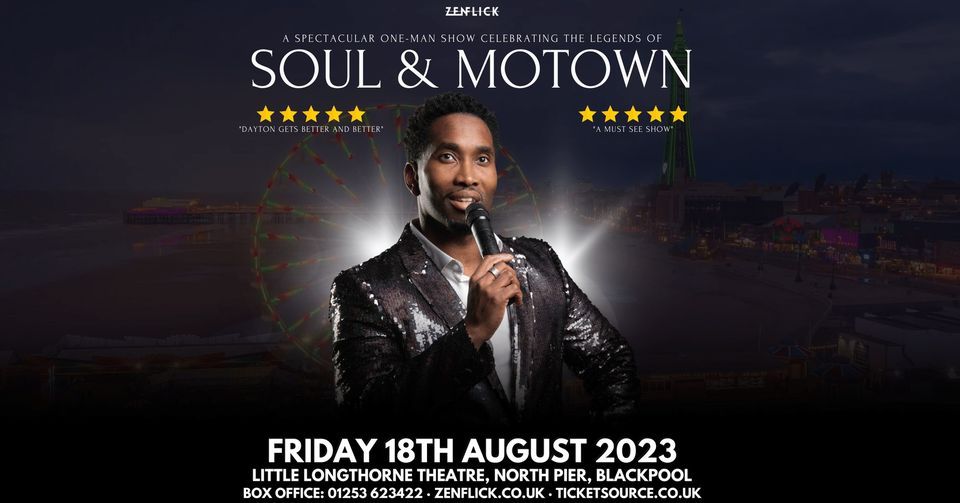 Legends of Soul & Motown with Dayton Grey