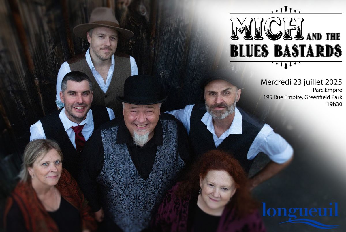 Les spectacles du mercredi - Soir\u00e9e blues \u00e0 Longueuil avec Mich and the Blues Bastards