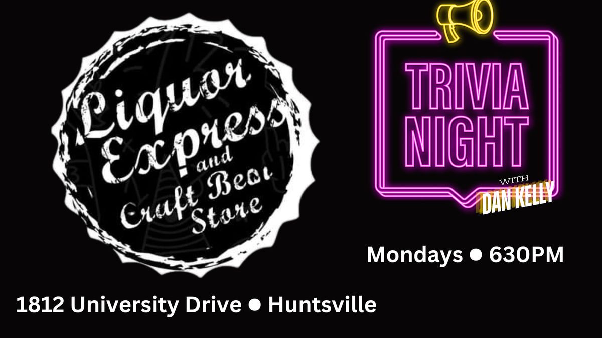 Monday Night Trivia at Liquor Express!