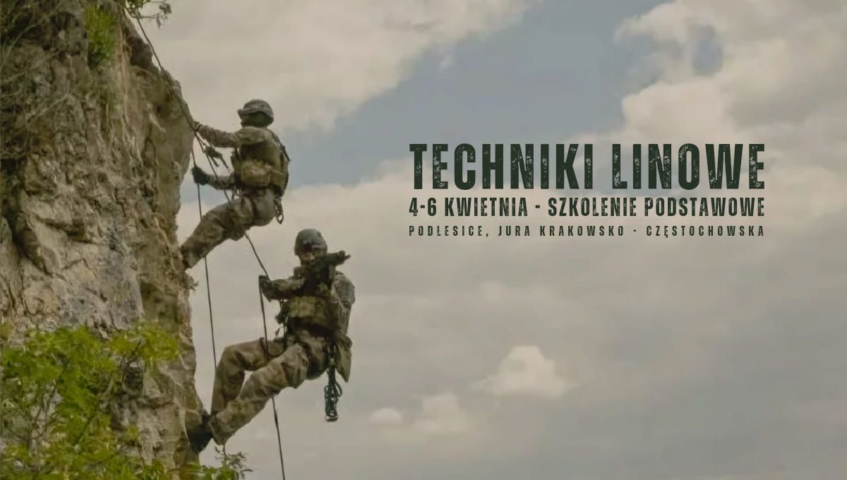 Techniki linowe - szkolenie podstawowe w ska\u0142ach 