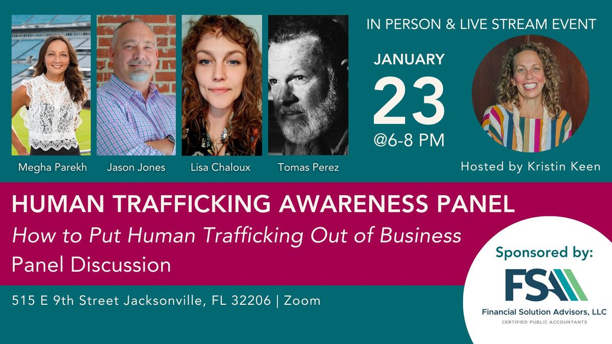 Human Trafficking Awareness Panel