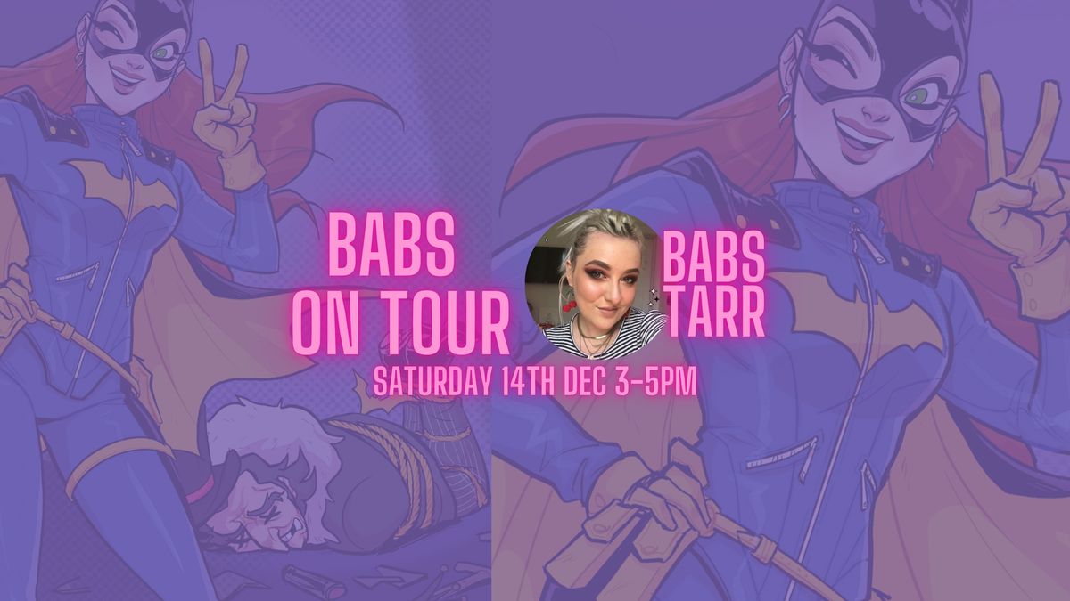 Babs on Tour Signing Dublin