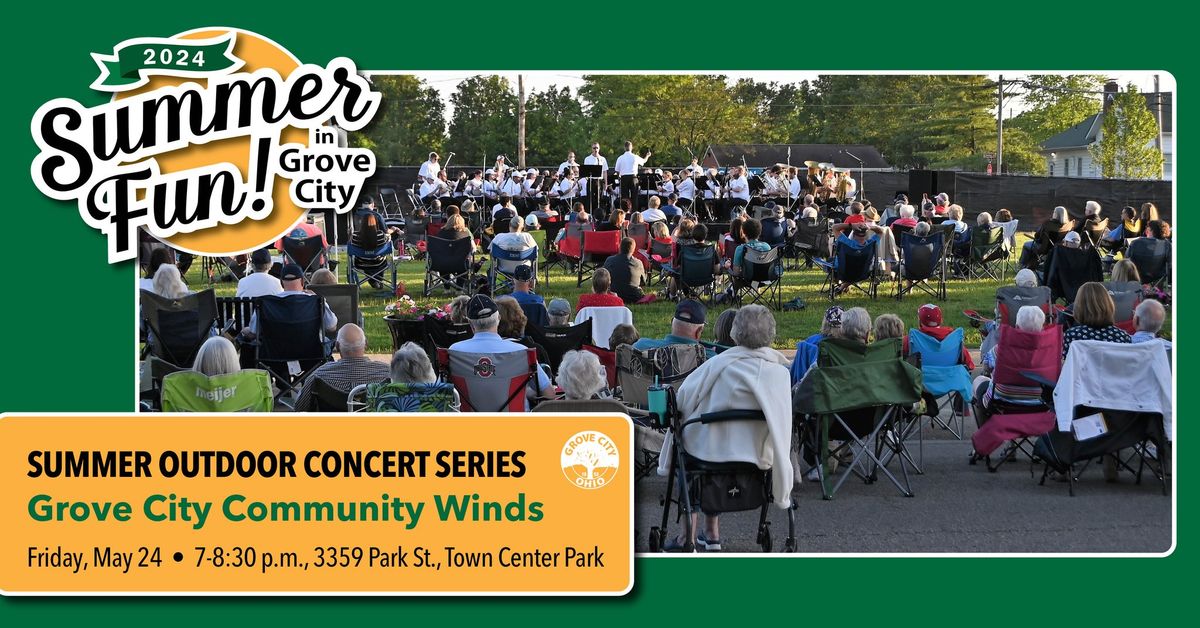 Grove City Community Winds | Summer Outdoor Concert Series