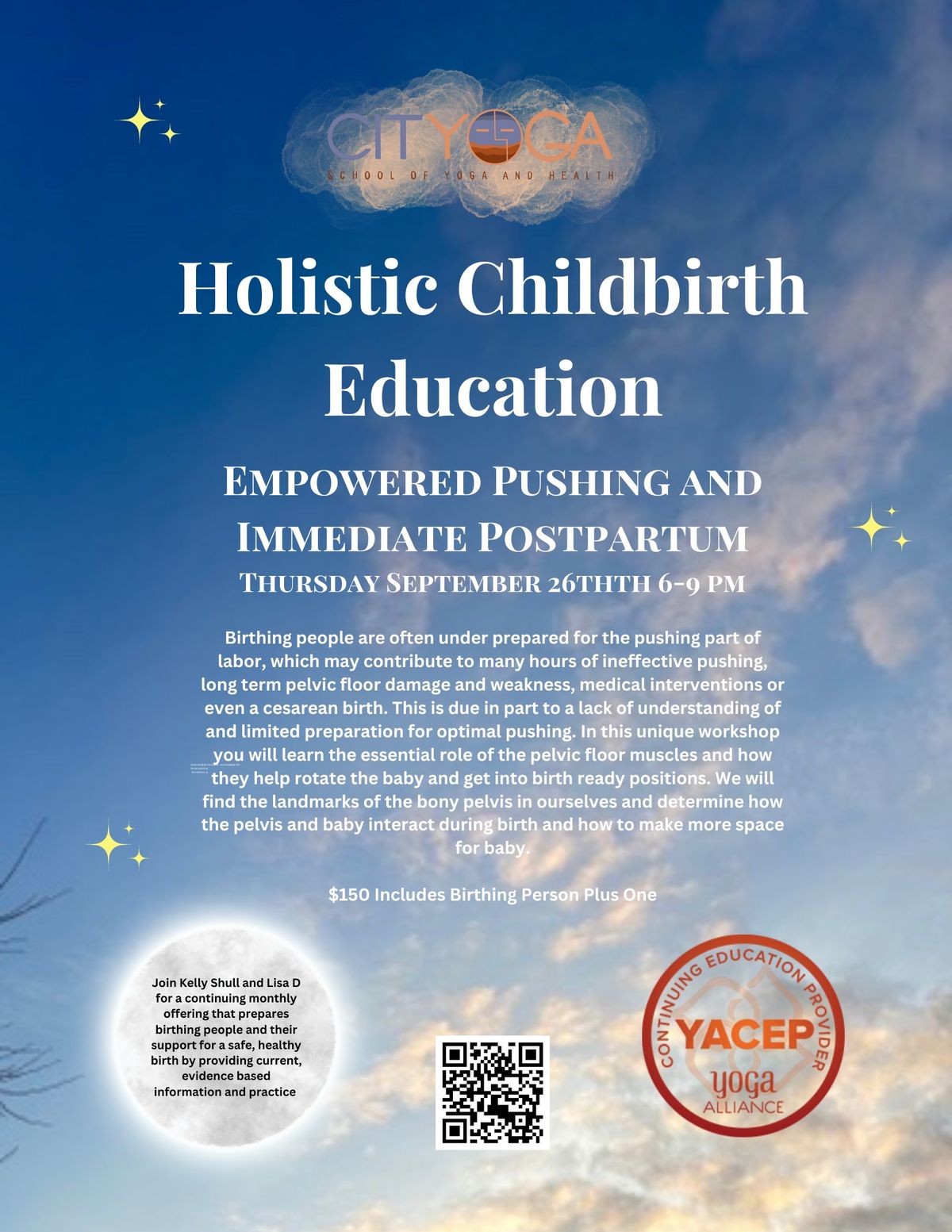 Holistic Childbirth Education: Empowered Pushing and Immediate Postpartum with Kelly and Lisa D