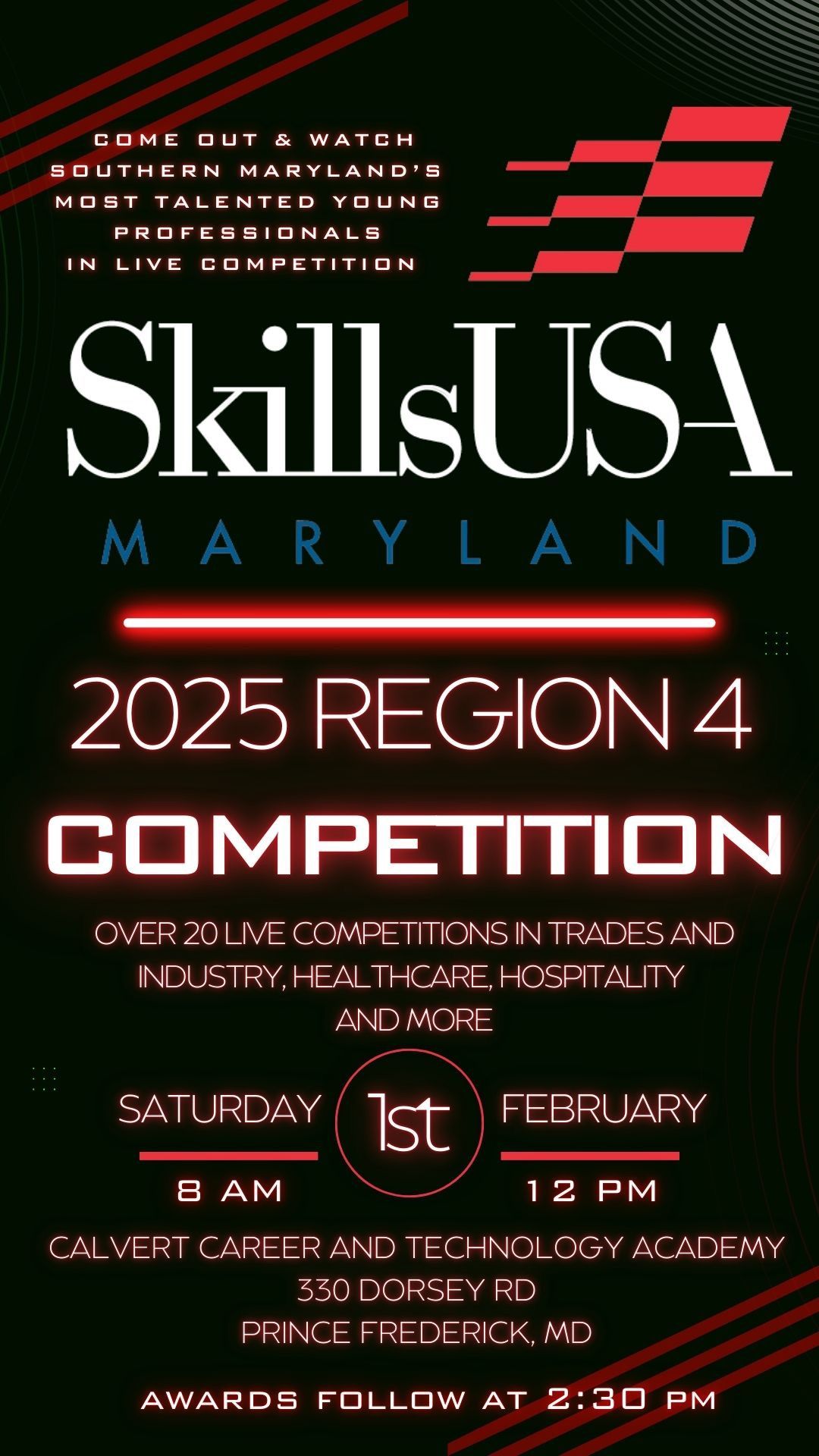 SkillsUSA Southern Maryland Regional Competition 