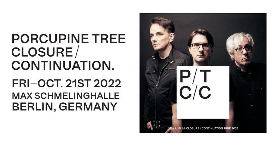 Porcupine Tree \u2013 Berlin, Max-Schmeling-Halle