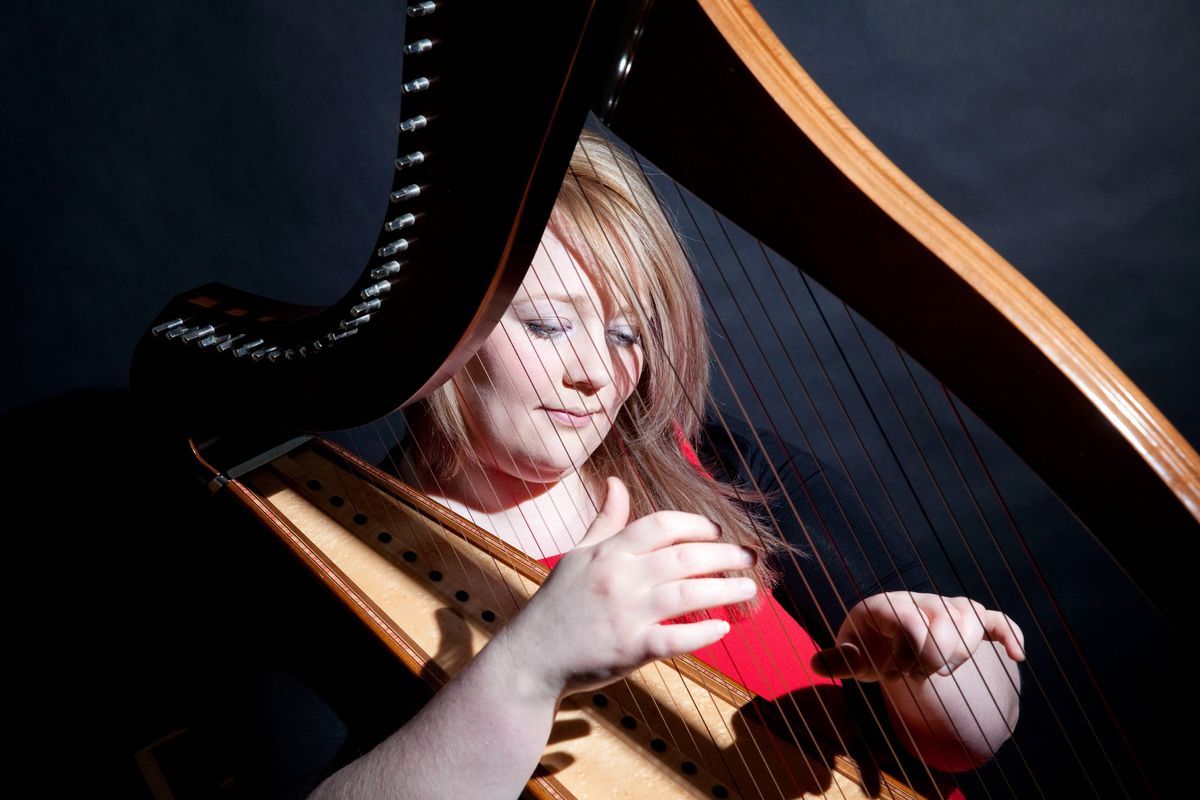 Lunchtime Concert: Heather Downie, Scottish Traditional Folk Harpist & Singer