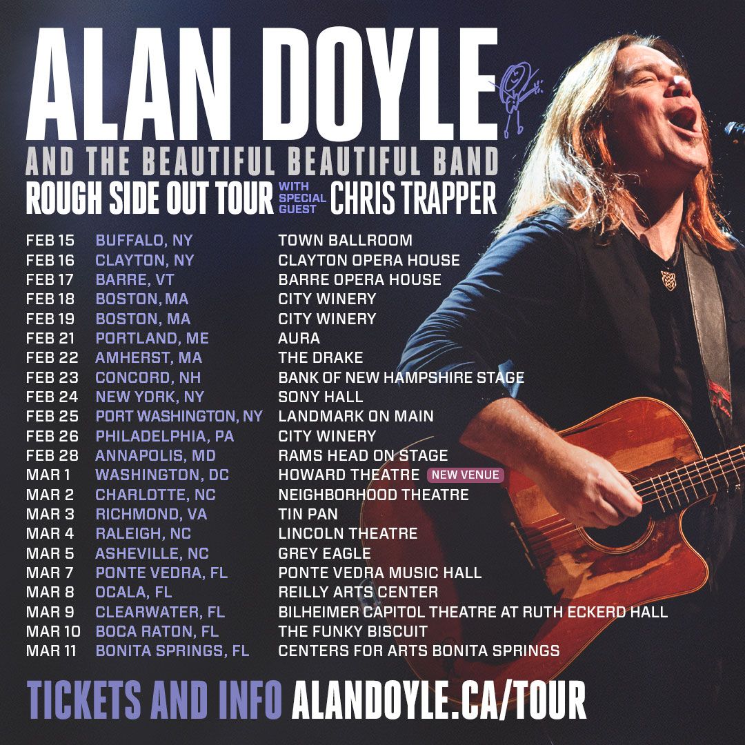 Alan Doyle & The Beautiful Beautiful Band at Nashua Center for the Arts