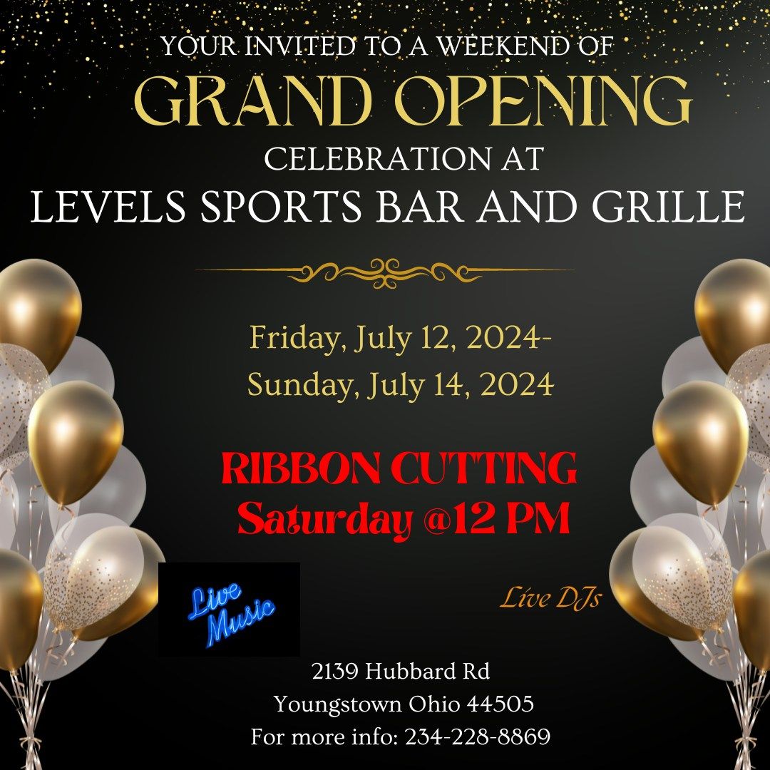 Grand Opening Weekend of Levels Sports Bar & Grille
