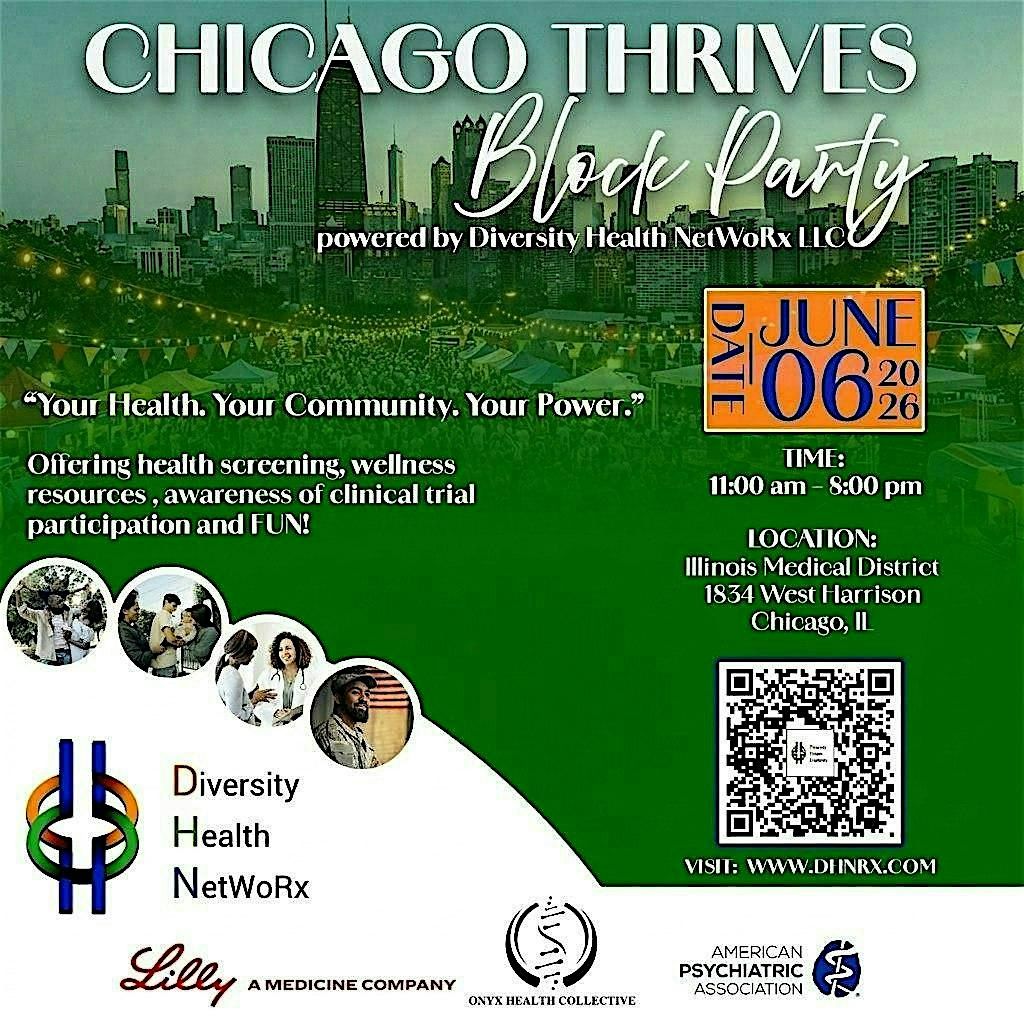 Chicago Thrives Block Party - A Community Health and Wellness Event