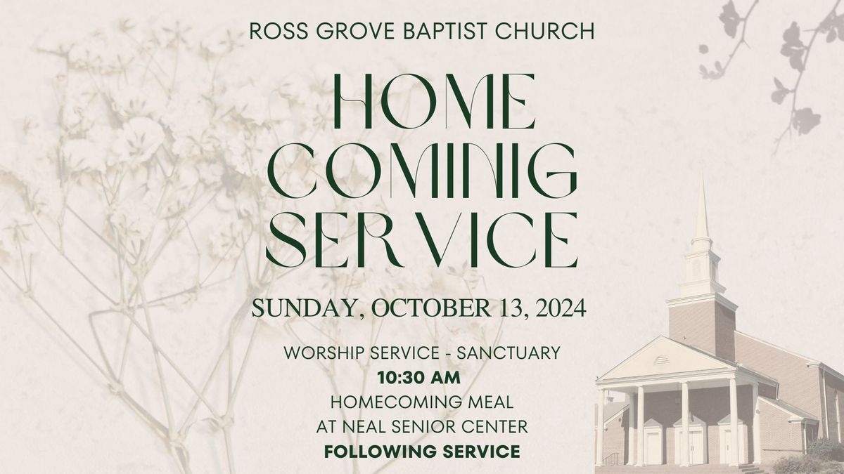 Rose Grove Baptist Church Homecoming