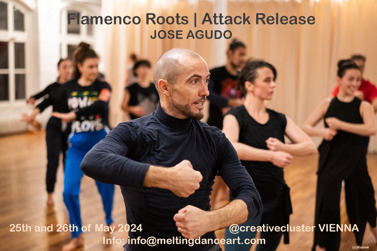 Workshops FLAMENCO ROOTS and ATTACK RELEASE with JOSE AGUDO