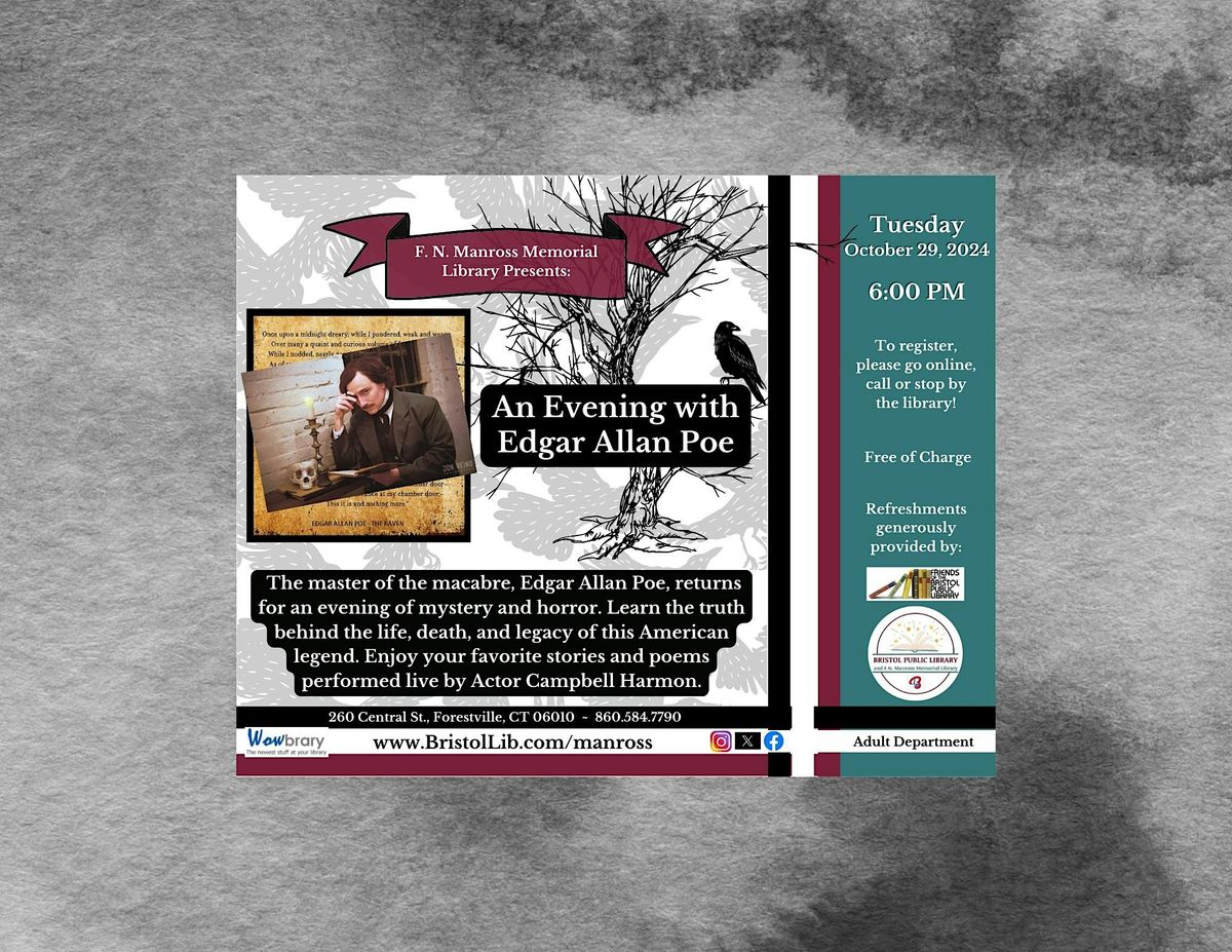 An Evening with Edgar Allan Poe